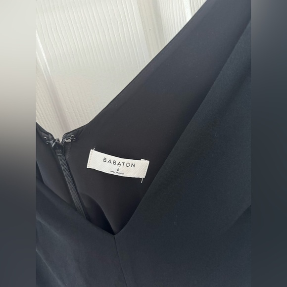 ❣️SOLD❣️Aritzia Babaton Marcus Black Jumpsuit Size 2 - Picture 6 of 10